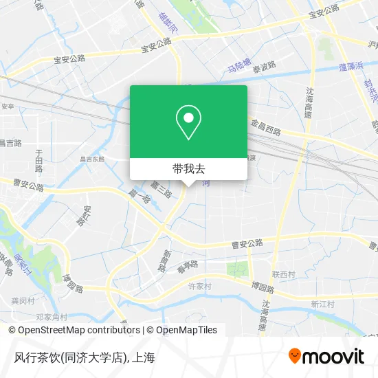风行茶饮(同济大学店)地图