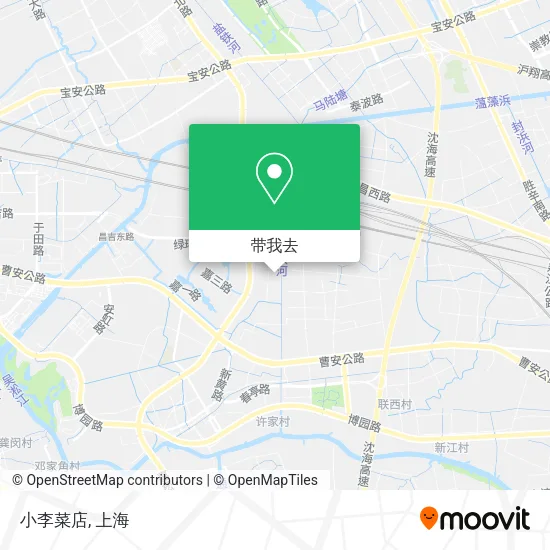 小李菜店地图