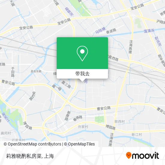 莉雅晓酌私房菜地图
