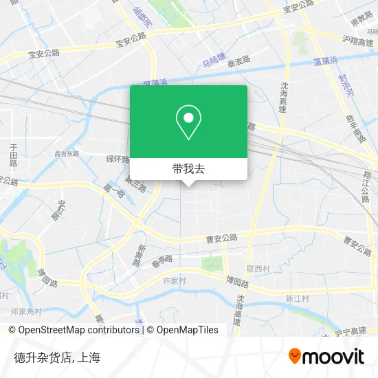 德升杂货店地图