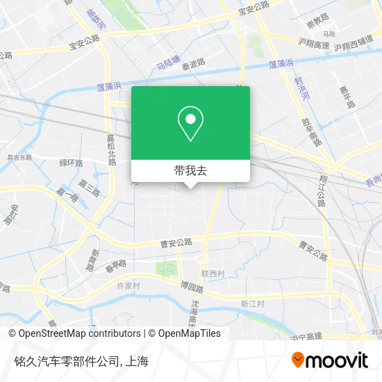 铭久汽车零部件公司地图