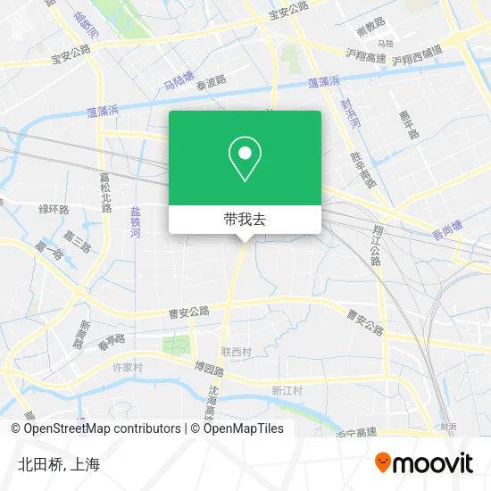 北田桥地图