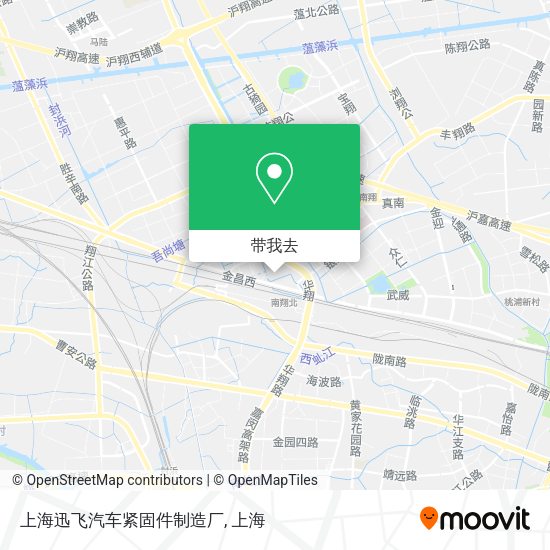 上海迅飞汽车紧固件制造厂地图