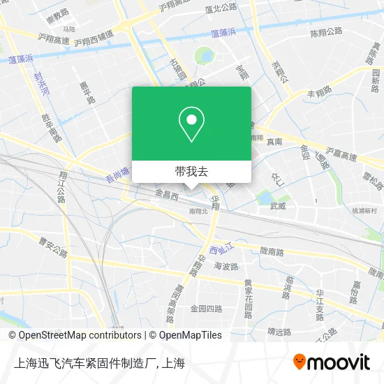 上海迅飞汽车紧固件制造厂地图