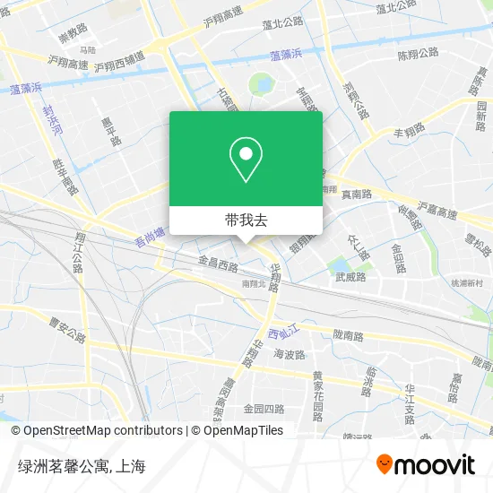 绿洲茗馨公寓地图
