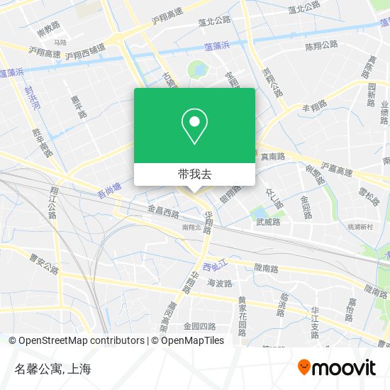 名馨公寓地图