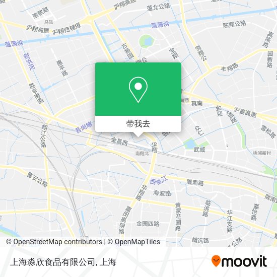 上海淼欣食品有限公司地图