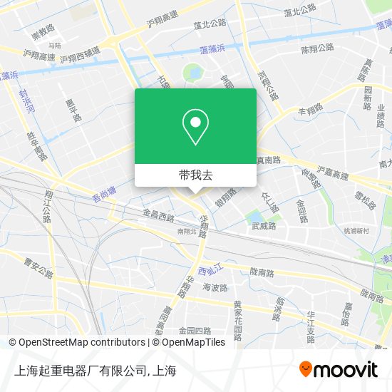 上海起重电器厂有限公司地图
