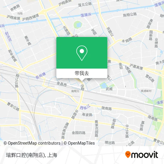 瑞辉口腔(南翔店)地图