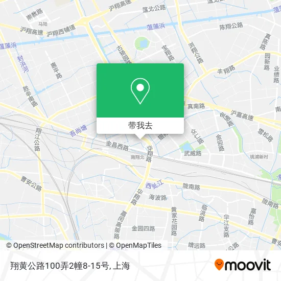 翔黄公路100弄2幢8-15号地图