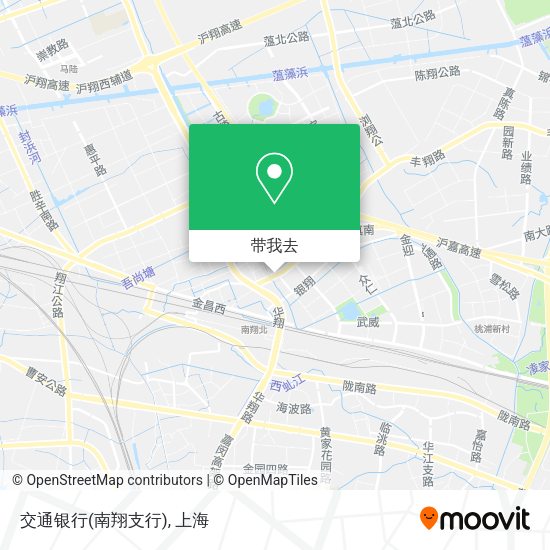 交通银行(南翔支行)地图
