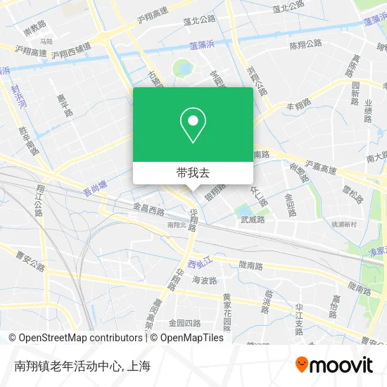 南翔镇老年活动中心地图
