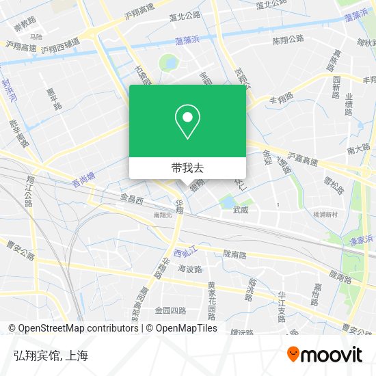 弘翔宾馆地图