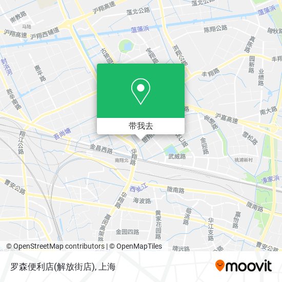 罗森便利店(解放街店)地图