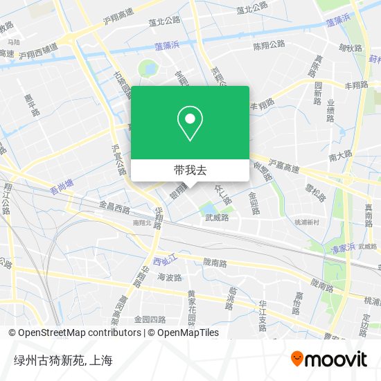 绿州古猗新苑地图