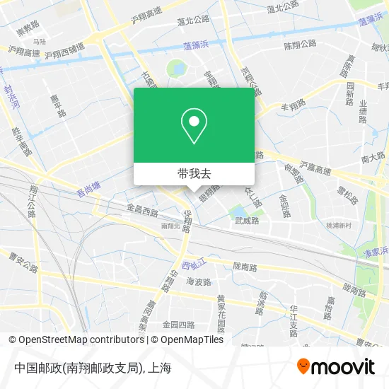 中国邮政(南翔邮政支局)地图