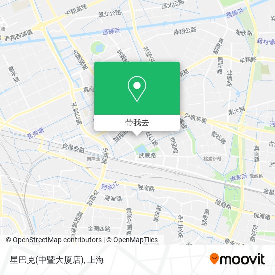 星巴克(中暨大厦店)地图
