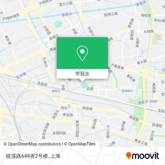 槎溪路649弄2号楼地图