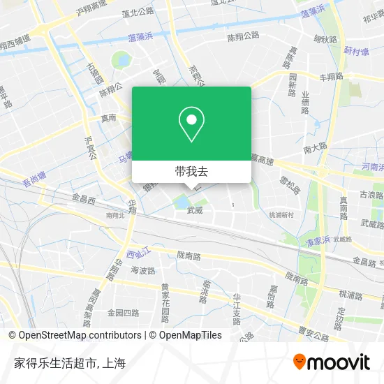 家得乐生活超市地图