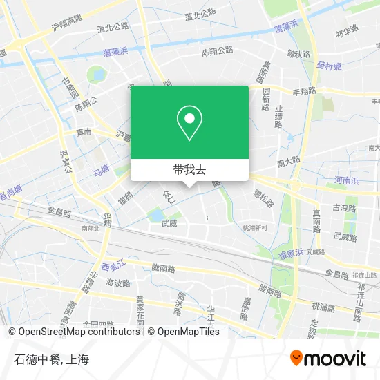 石德中餐地图