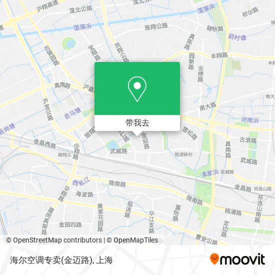 海尔空调专卖(金迈路)地图