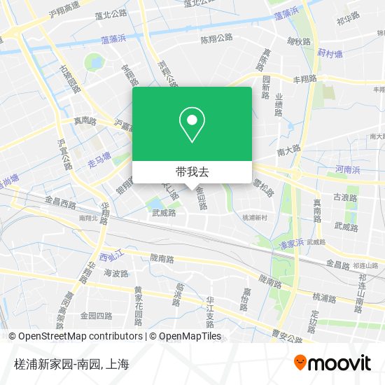 槎浦新家园-南园地图