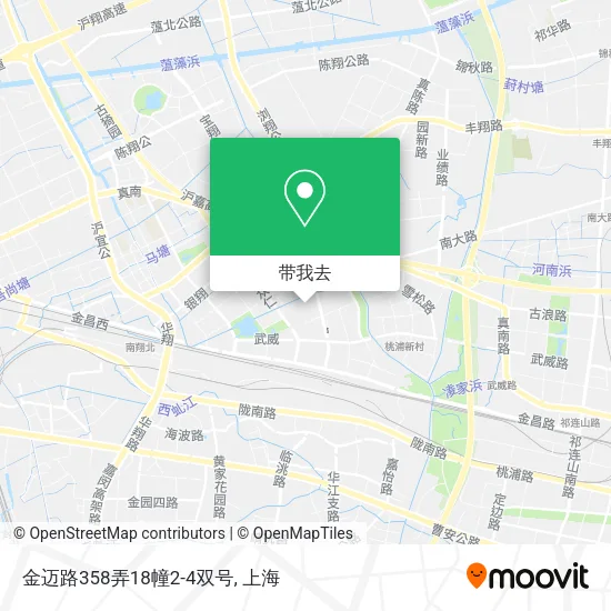 金迈路358弄18幢2-4双号地图