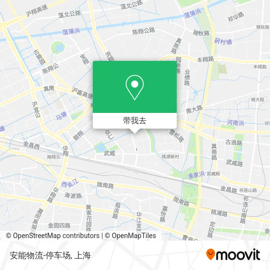 安能物流-停车场地图