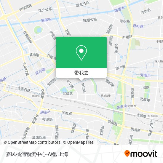 嘉民桃浦物流中心-A幢地图