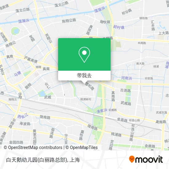 白天鹅幼儿园(白丽路总部)地图