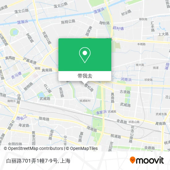 白丽路701弄1幢7-9号地图