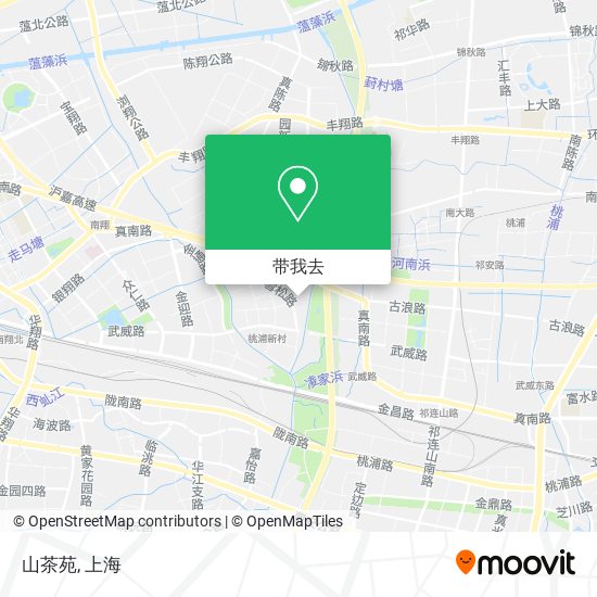 山茶苑地图