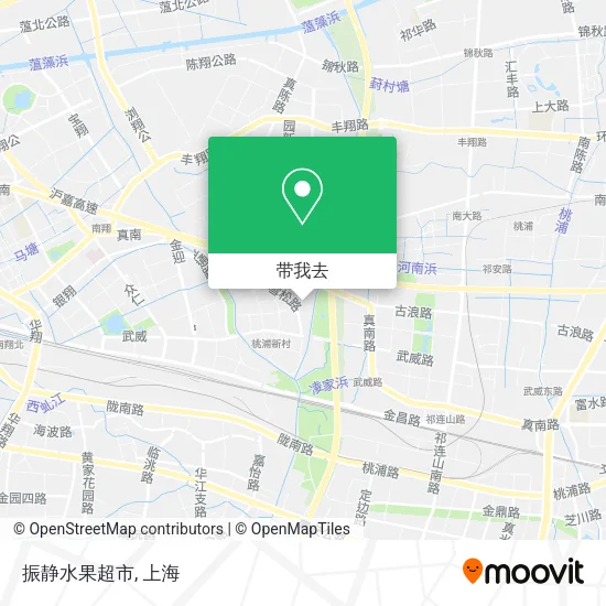 振静水果超市地图