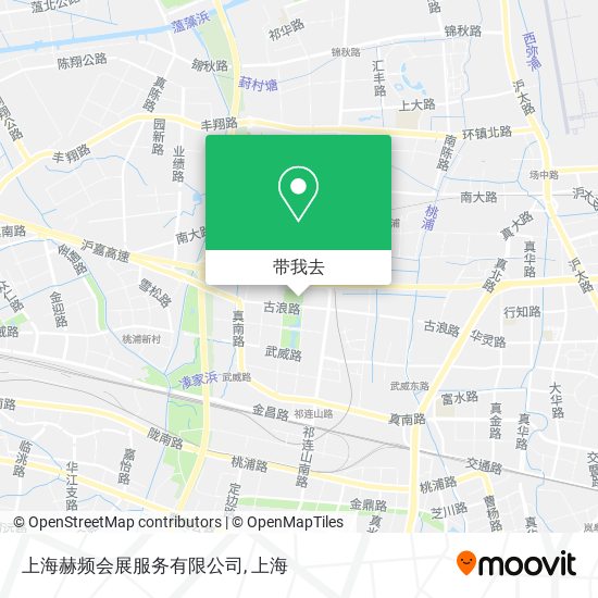 上海赫频会展服务有限公司地图