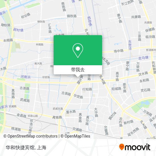 华和快捷宾馆地图