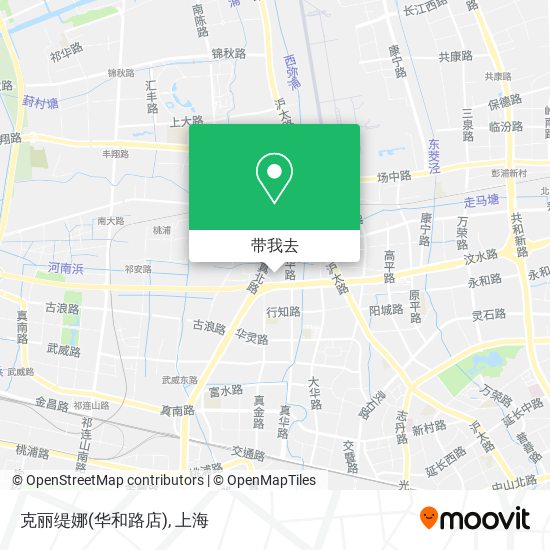 克丽缇娜(华和路店)地图