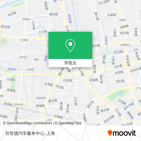 百世德汽车服务中心地图