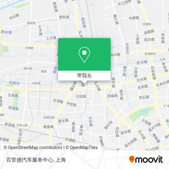 百世德汽车服务中心地图
