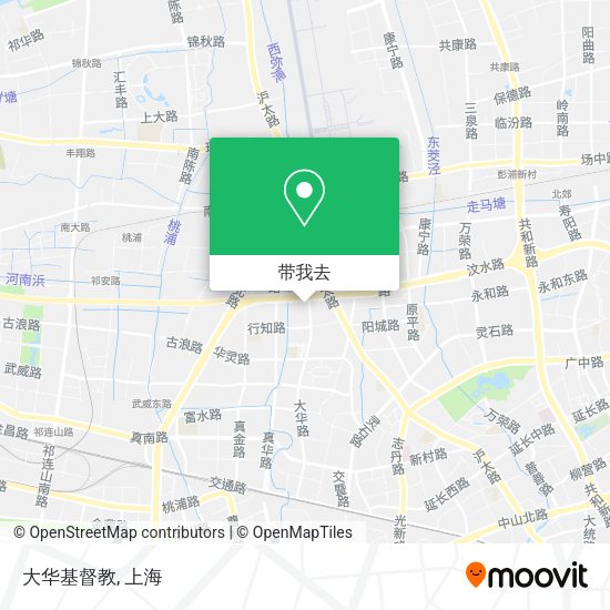 大华基督教地图
