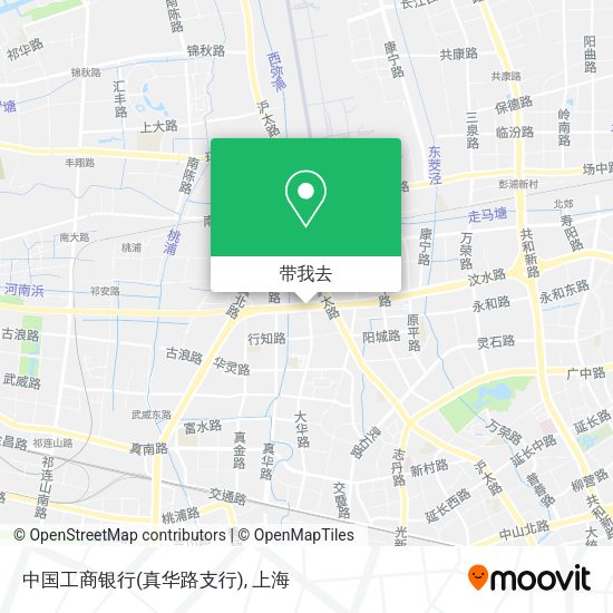 中国工商银行(真华路支行)地图