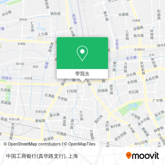 中国工商银行(真华路支行)地图