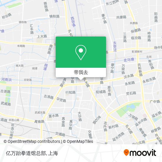 亿万跆拳道馆总部地图