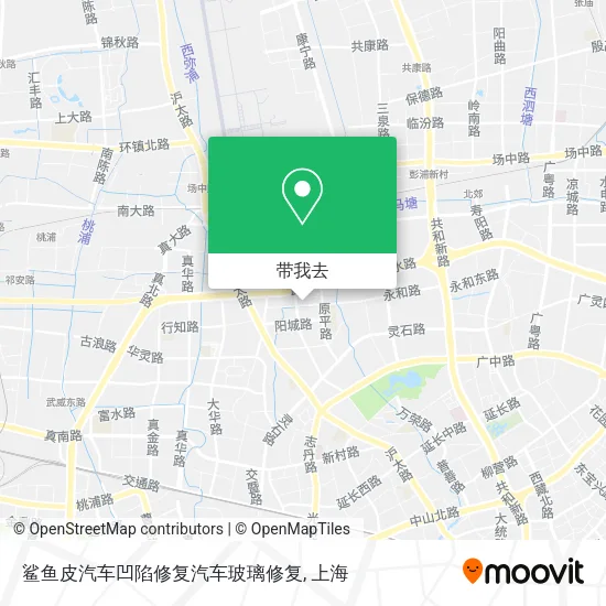 鲨鱼皮汽车凹陷修复汽车玻璃修复地图