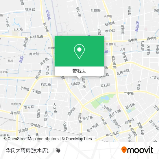 华氏大药房(汶水店)地图