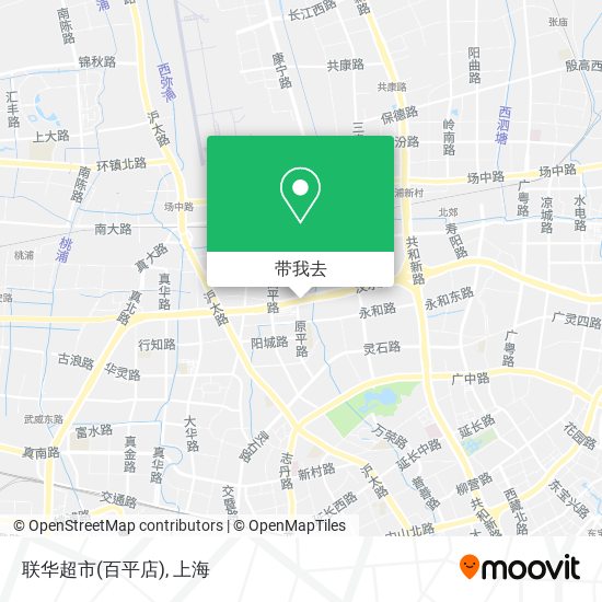 联华超市(百平店)地图