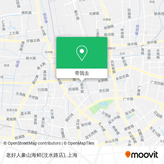 老好人象山海鲜(汶水路店)地图