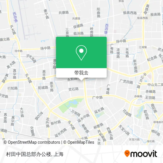 村田中国总部办公楼地图