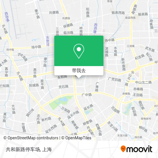 共和新路停车场地图