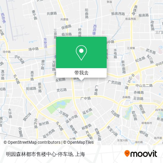 明园森林都市售楼中心-停车场地图