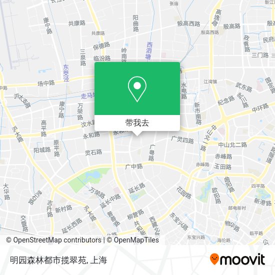 明园森林都市揽翠苑地图